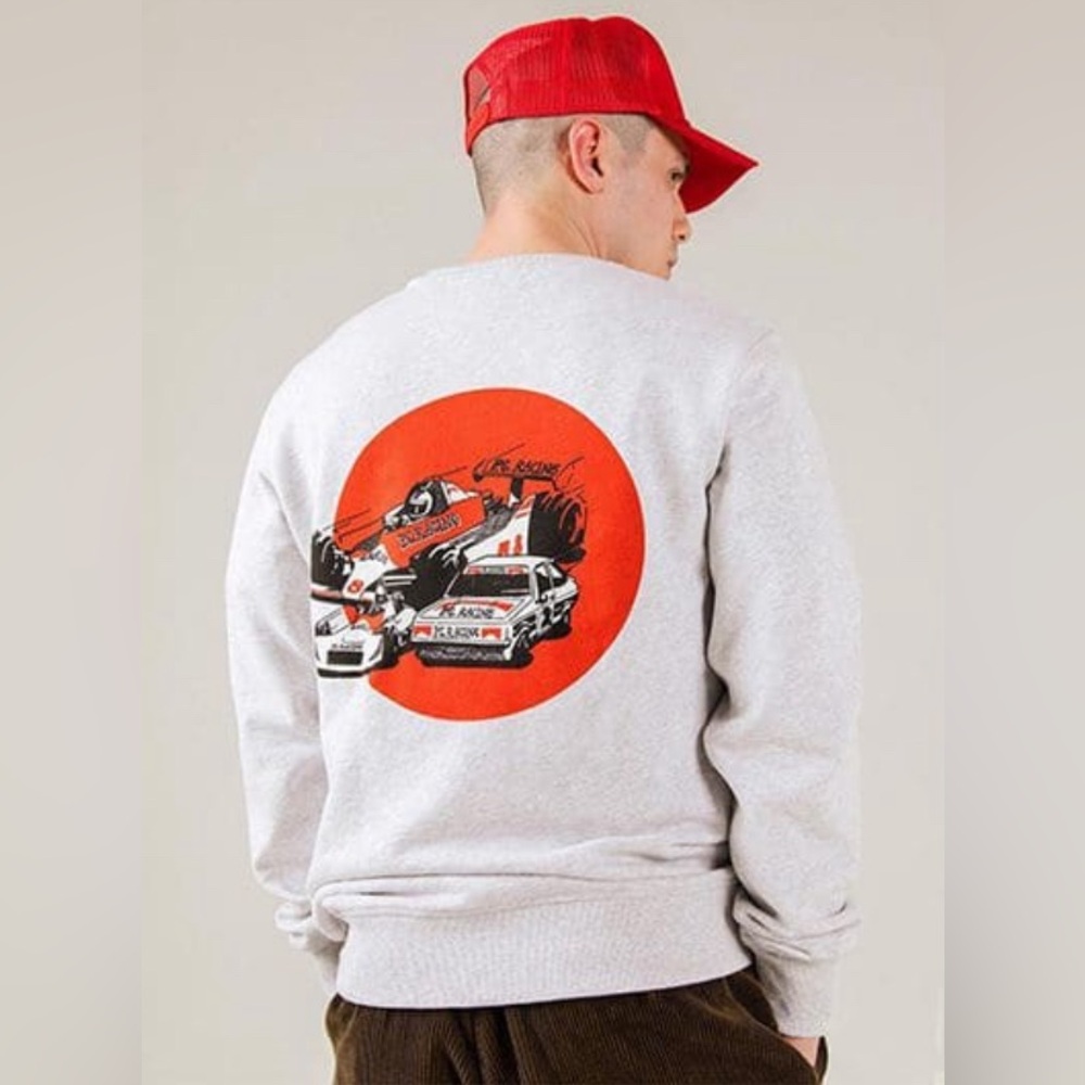 Period Correct Gentleman Racing Crew Sweatshirt, size Large